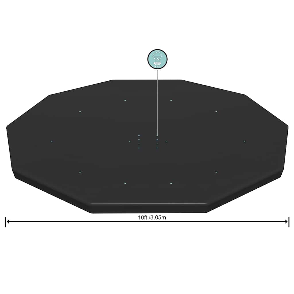 Flowclear medencetakaró 305 cm