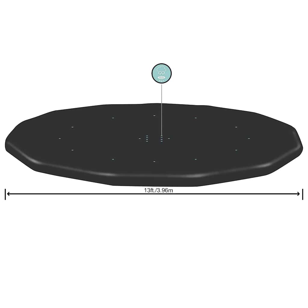 Flowclear medencetakaró 396 cm