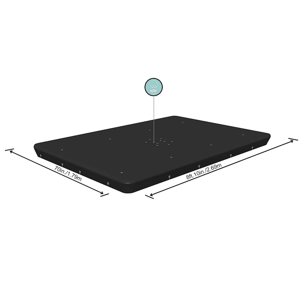 Flowclear medencetakaró 269 x 179 cm