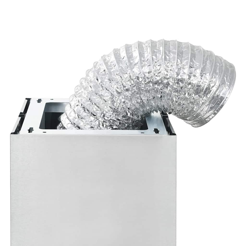 rozsdamentes acél sziget páraelszívó 90 cm 756 m³/óra LED