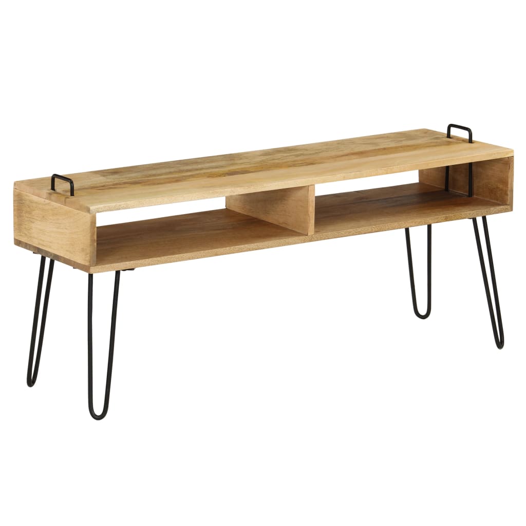 tömör mangófa TV-állvány 110 x 35 x 45 cm