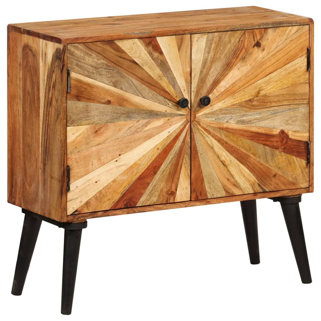tömör mangófa tálalószekrény 85 x 30 x 75 cm