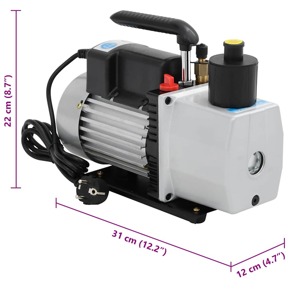 2-fokozatú vákuumszivattyú 50 L / perc