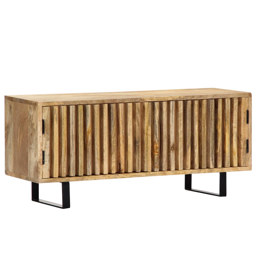 tömör mangófa TV-szekrény 90 x 30 x 40 cm