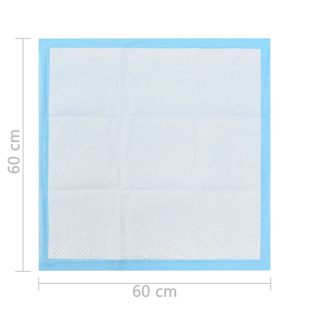 100 db nem szőtt anyagú kisállatszoktató betét 60x60 cm