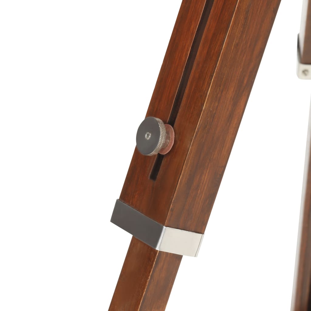 háromlábú tömör mangófa állólámpa 165 cm