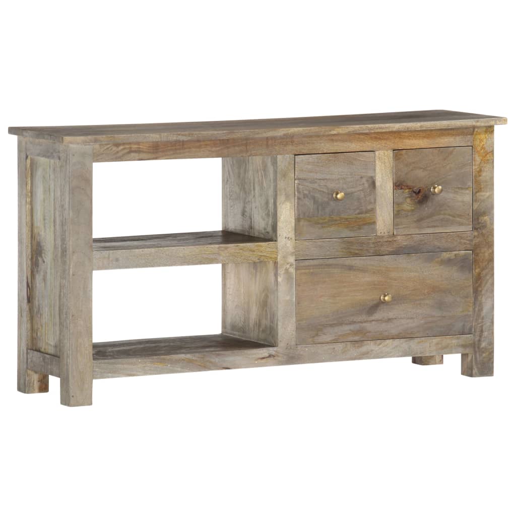 tömör mangófa TV-szekrény 100 x 30 x 55 cm
