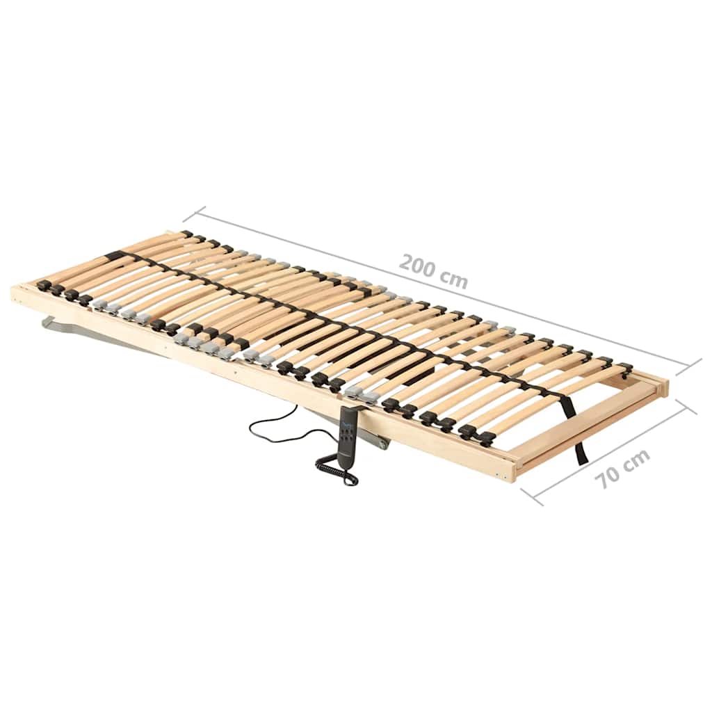 7 zónás 28 léces elektromos ágyrács 70 x 200 cm