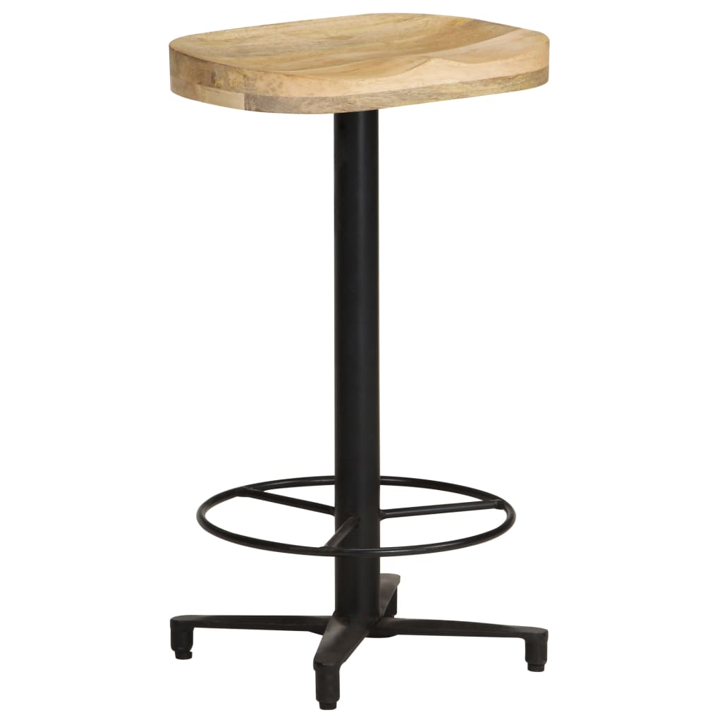 2 db tömör mangófa bárszék 66 cm