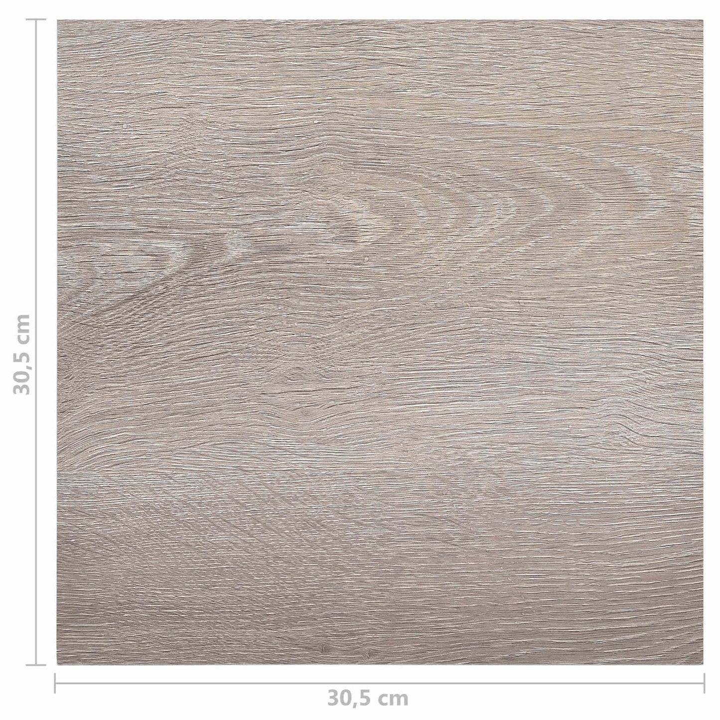Padlódeszkák 5,11 m² 55 pcs PVC faszínű
