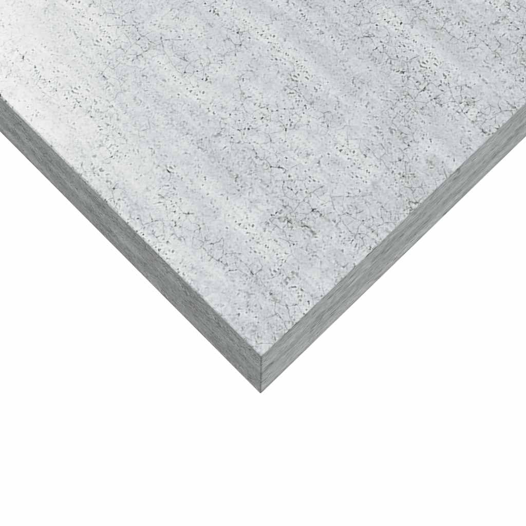 betonszürke MDF lebegő fali polc 80 x 23,5 x 3,8 cm