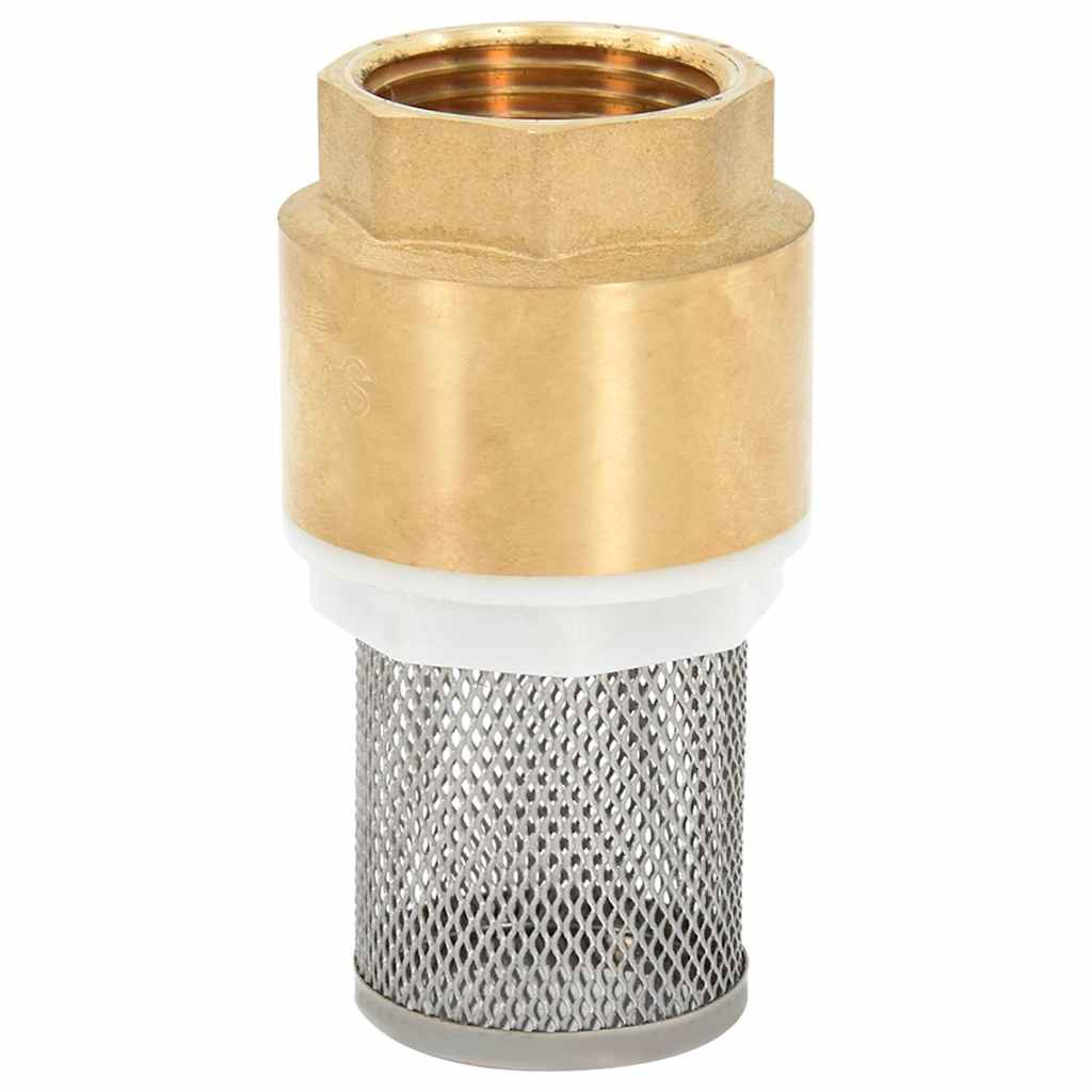 fekete PVC szívótömlő sárgaréz csatlakozókkal 1,1" 15 m