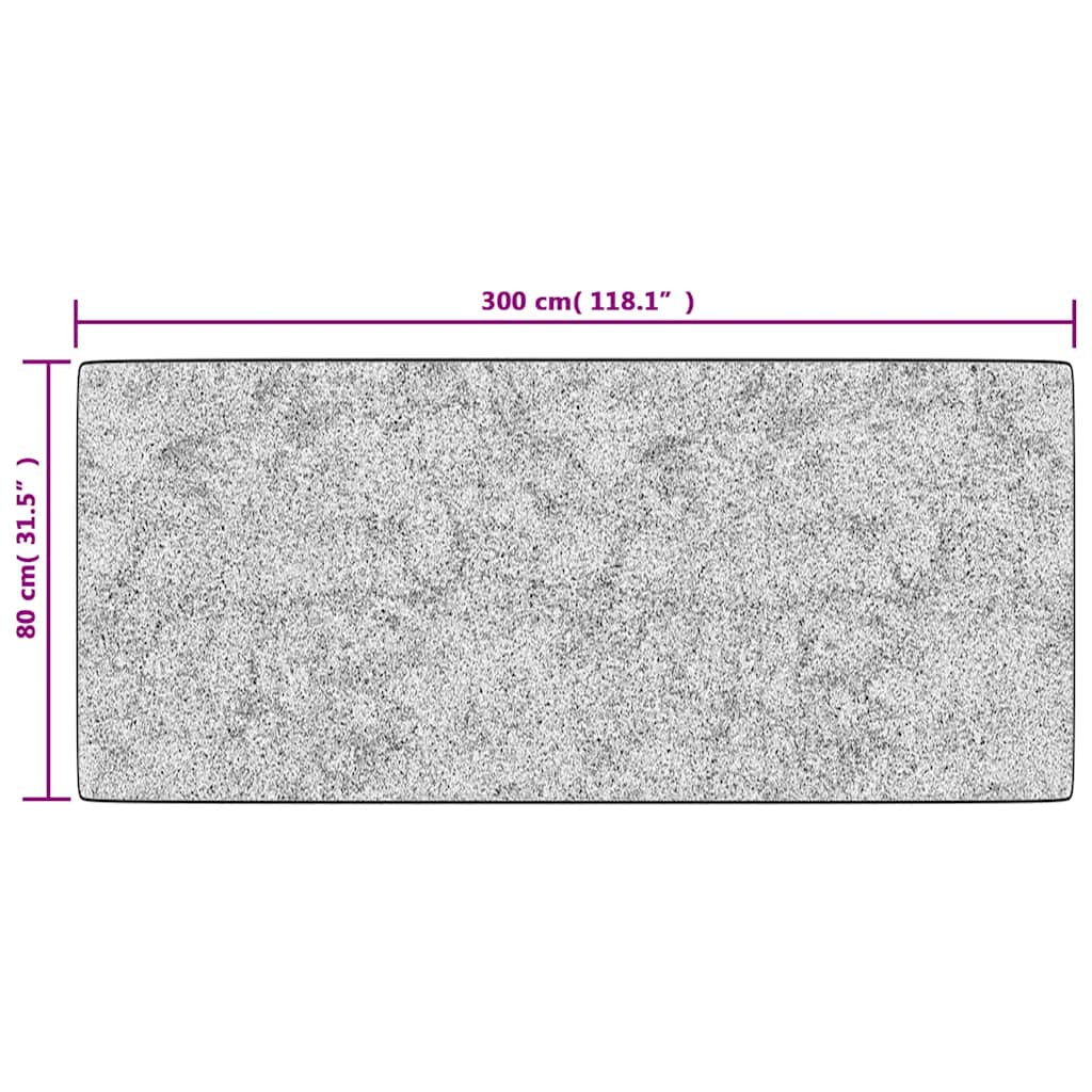 többszínű foltvarrott mosható szőnyeg 80 x 300 cm