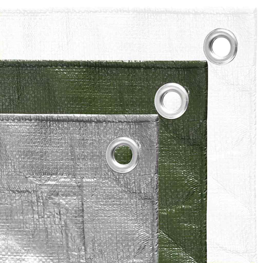 zöld HDPE takaróponyva 180 g/m² 8 x 8 m