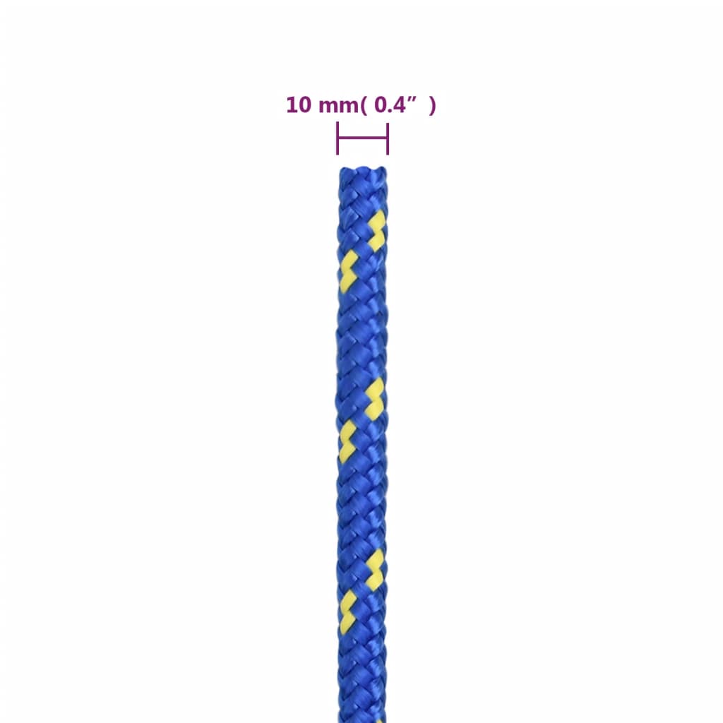 kék polipropilén hajókötél 10 mm 500 m
