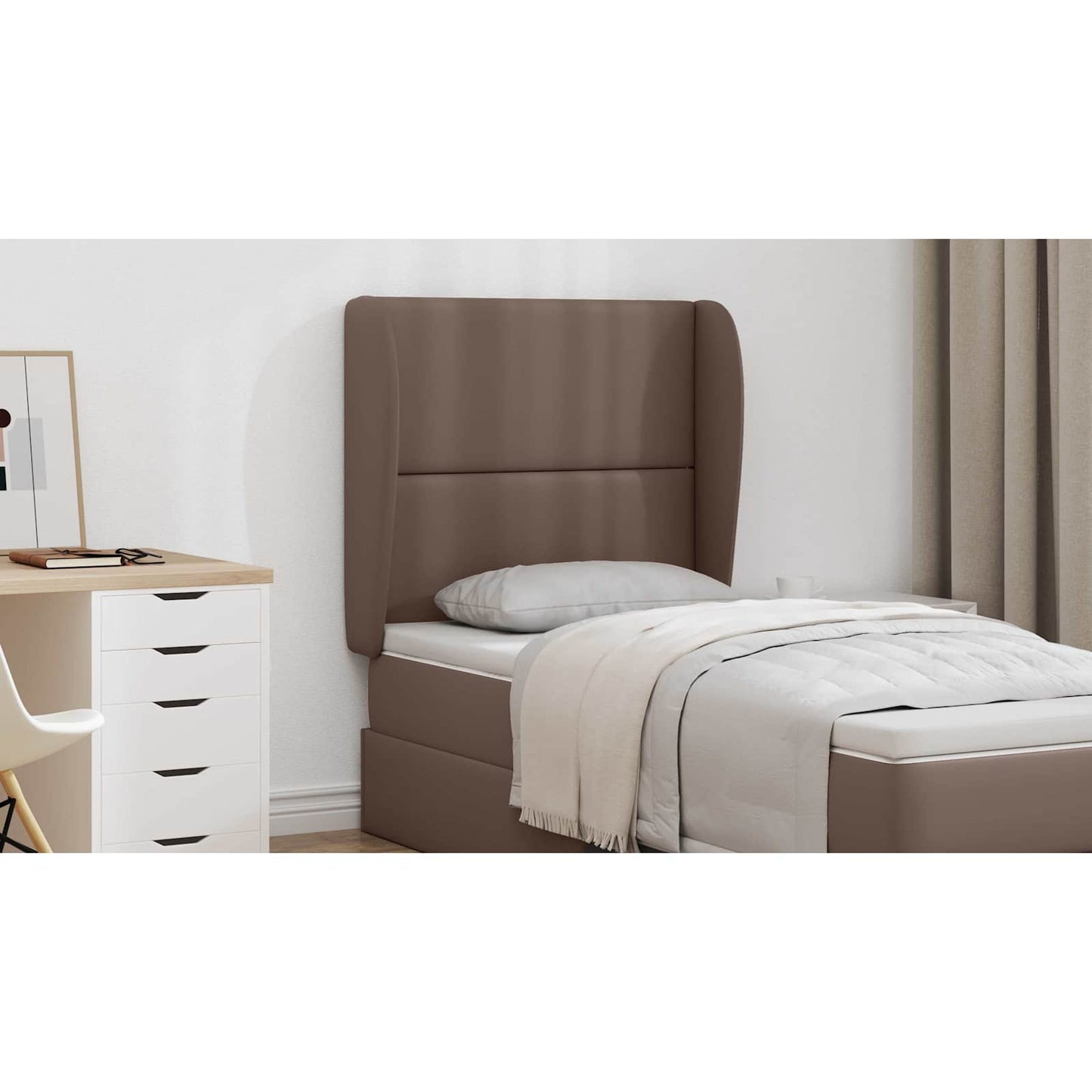Fejtámla Fül Sárgásbarna 80 x 23 x 6 cm PVC