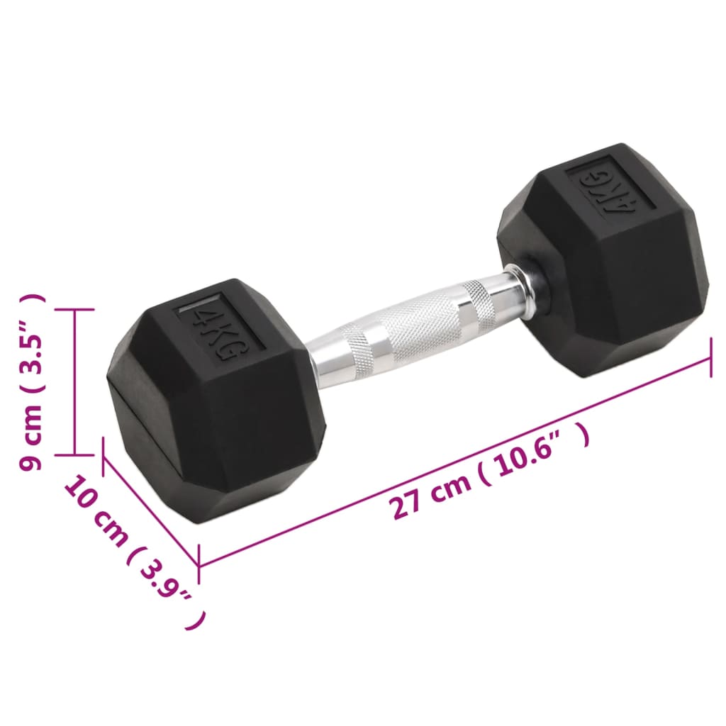 2 db összesen öntöttvas súlyzó 8 kg