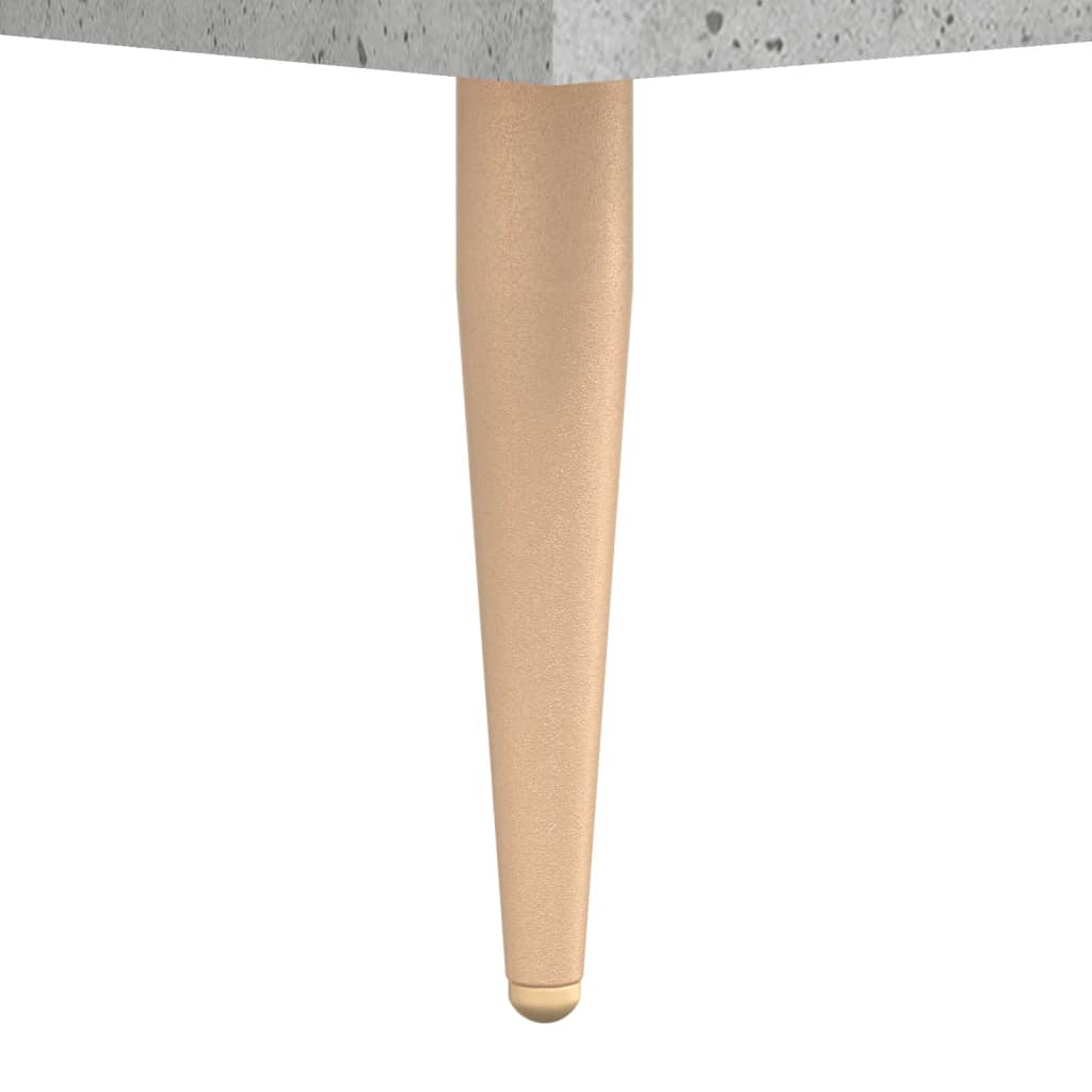 betonszürke szerelt fa magasszekrény 69,5 x 34 x 180 cm