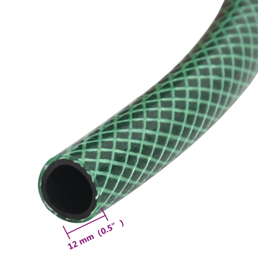 kerti tömlő zöld 0,5" 30 m PVC