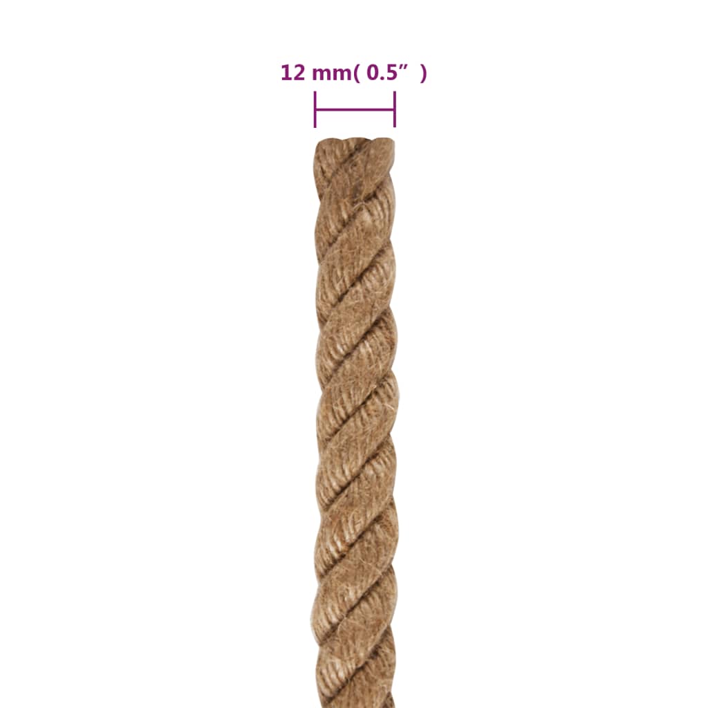 12 mm vastag jutakötél 50 m