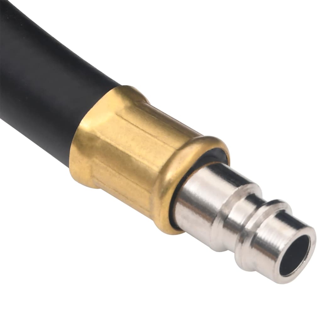 fekete gumi és PVC hibrid légtömlő 0,6" 50 m