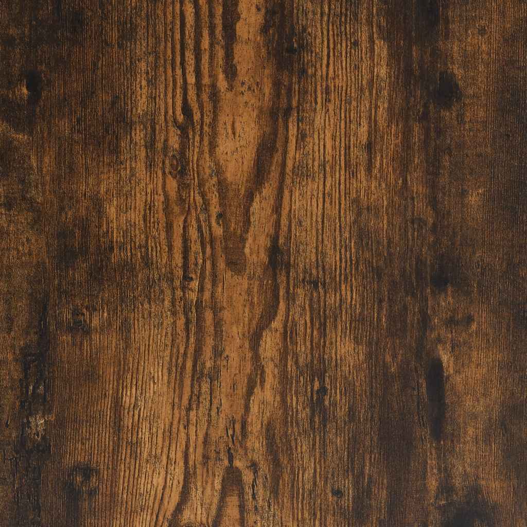 füstös tölgy színű szerelt fa fürdőszobaszekrény 80x33x60 cm