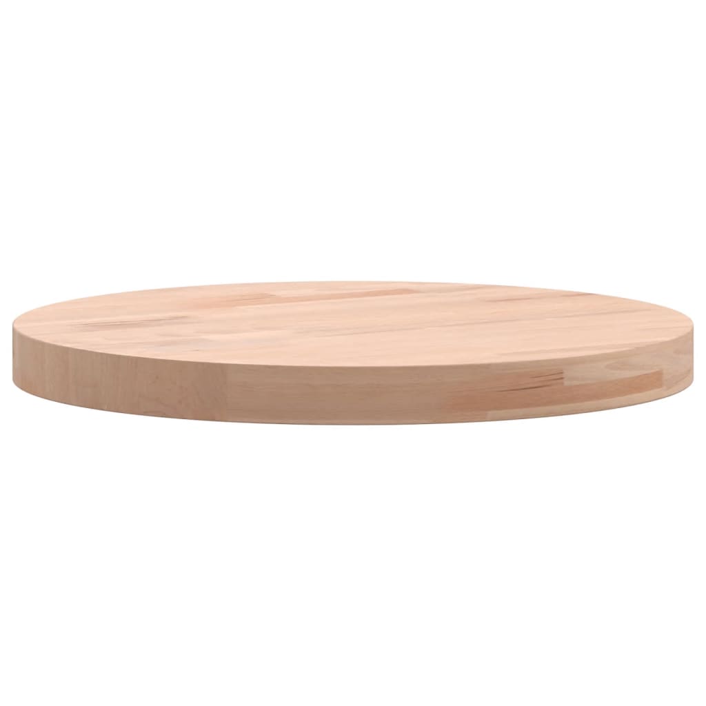 tömör bükkfa kerek asztallap Ø30x2,5 cm