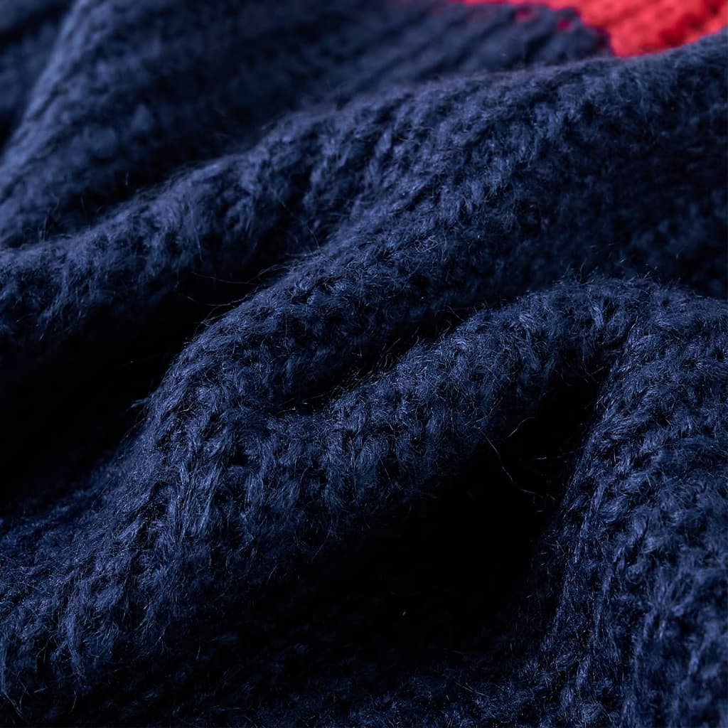 Gyerek pulóver kötött Navy 104