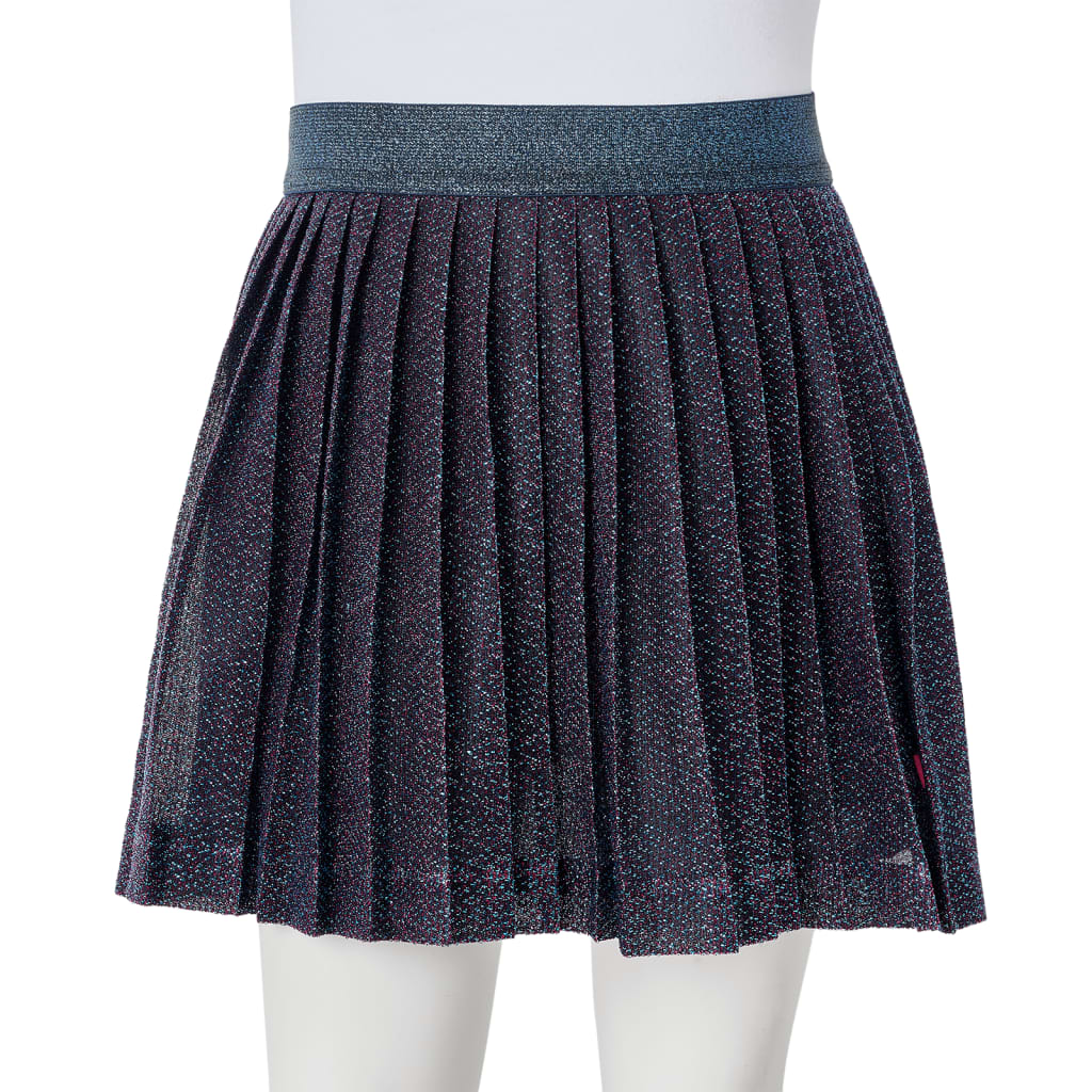 Gyerek szoknya csillámokkal Navy Blue 116