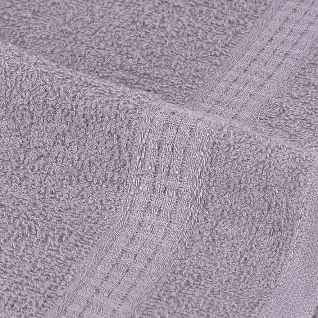 10 db szürke vendégtörölköző FROGN 30 x 50 cm 360 g/m²