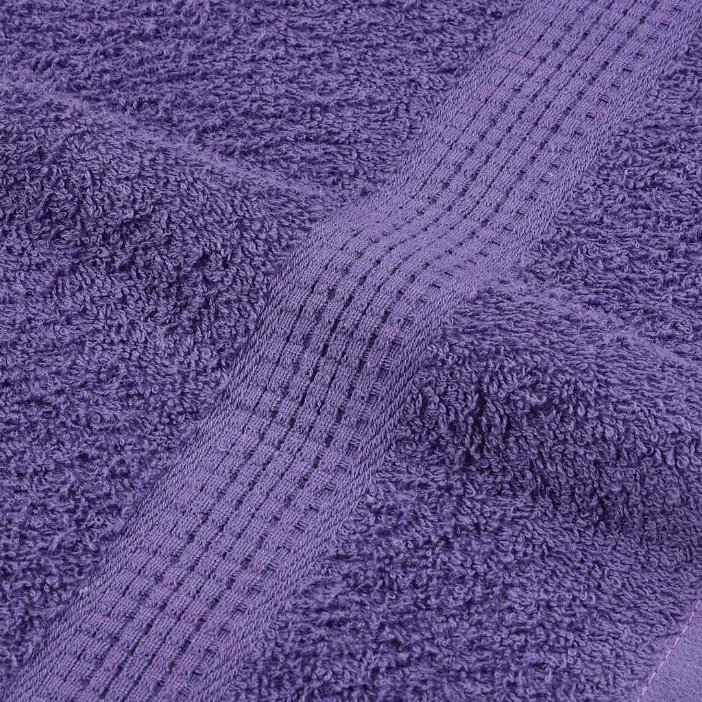 4 db FROGN törölköző lila 100 x 200 cm 360 g/m²