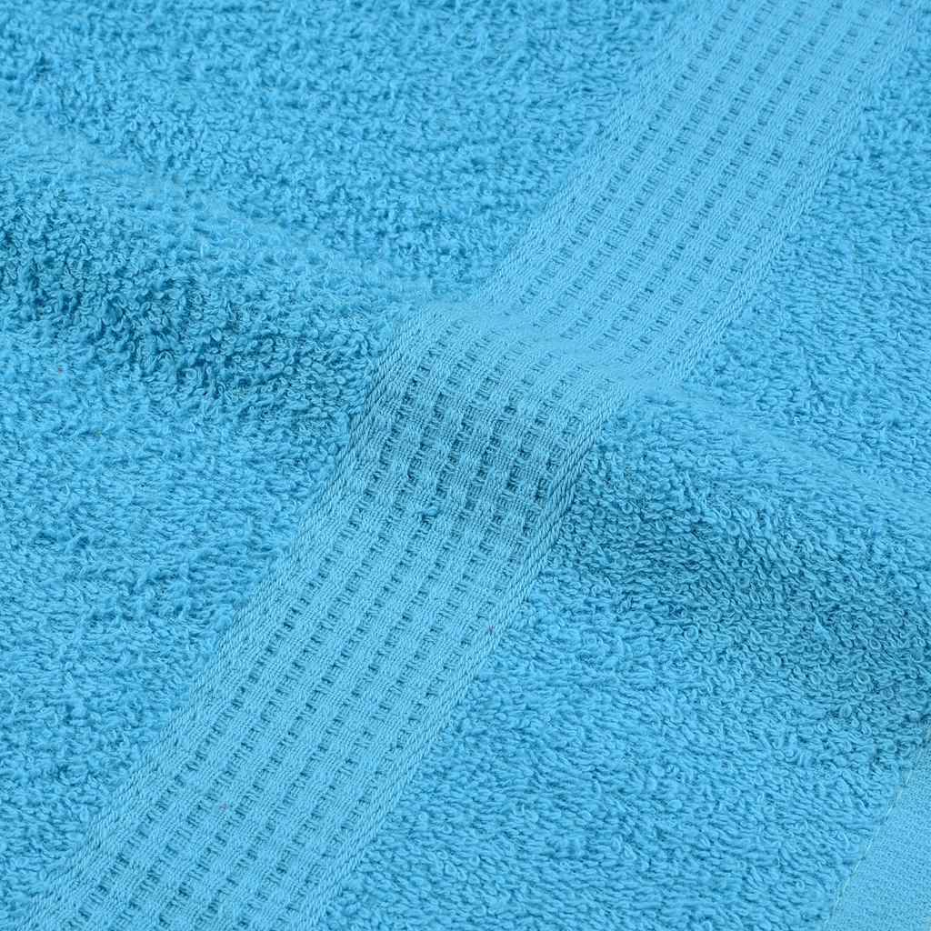 4 db türkizkék FROGN zuhanytörölköző 70 x 140 cm 360 g/m²