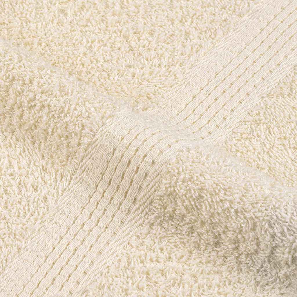 10 db krémszínű FROGN törölköző 100 x 200 cm 360 g/m²