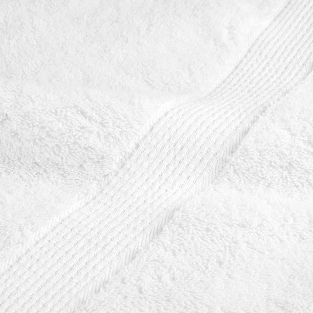 4 db prémium fürdőlepedő SOLUND fehér 70 x 140 cm 600 g/m²