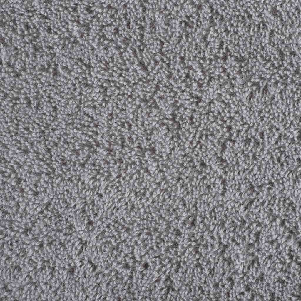 12 db prémium törölközőgarnitúra SOLUND szürke 600 g/m²