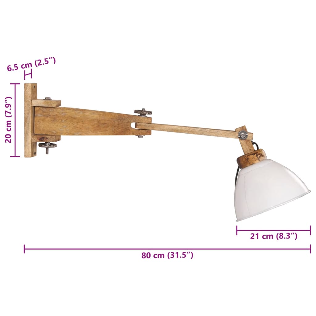 fehér falilámpa 25 W E27