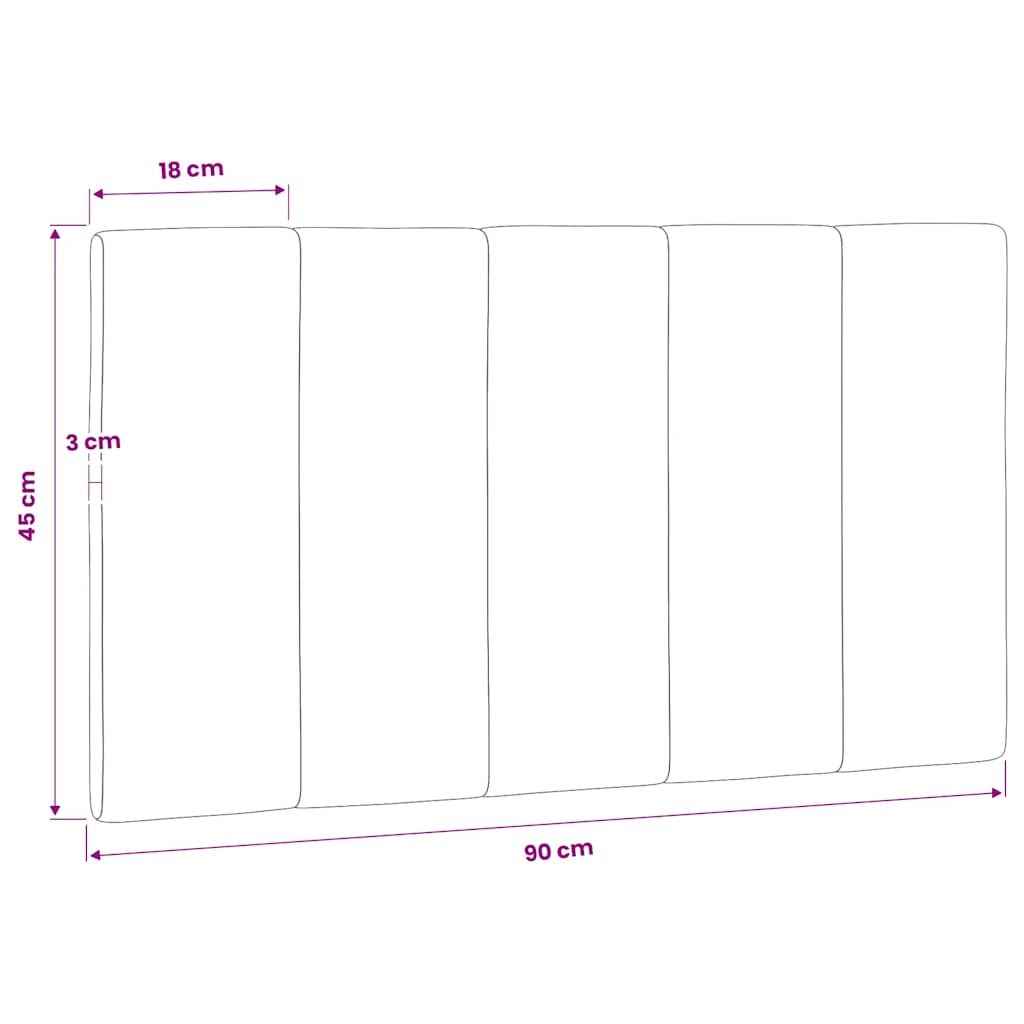 sötétzöld bársony fejtámla párna Hanko 90 cm