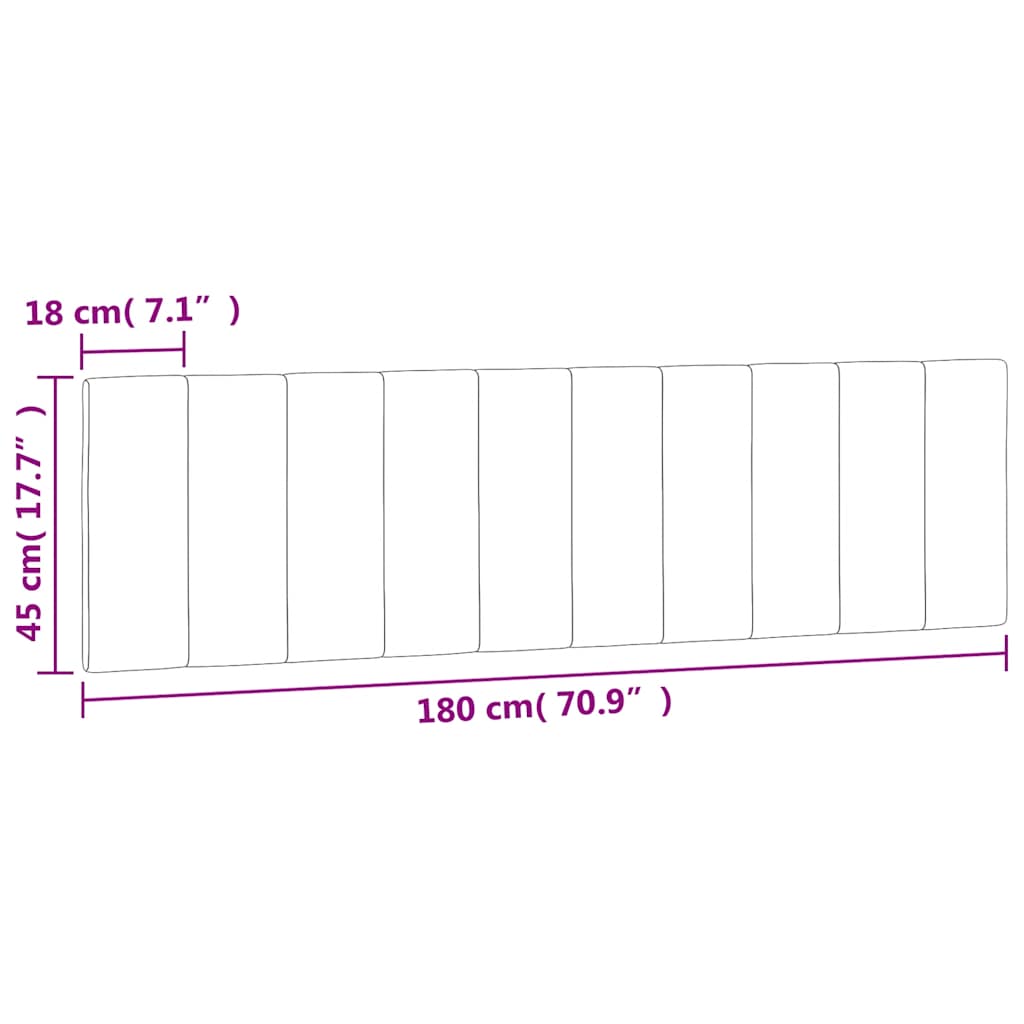 sötétzöld bársony fejtámla párna Hanko 180 cm