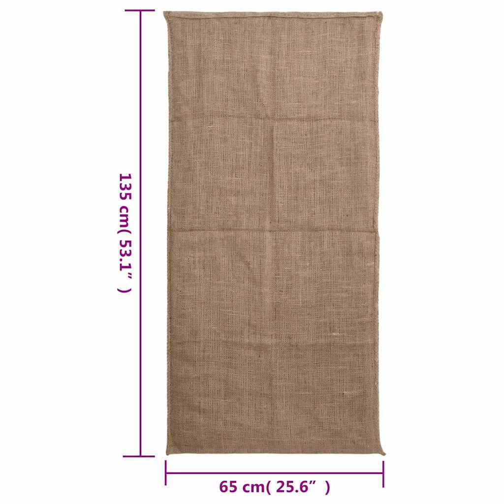 10 db jutazsák 65 x 135 cm 100% juta 220 gsm