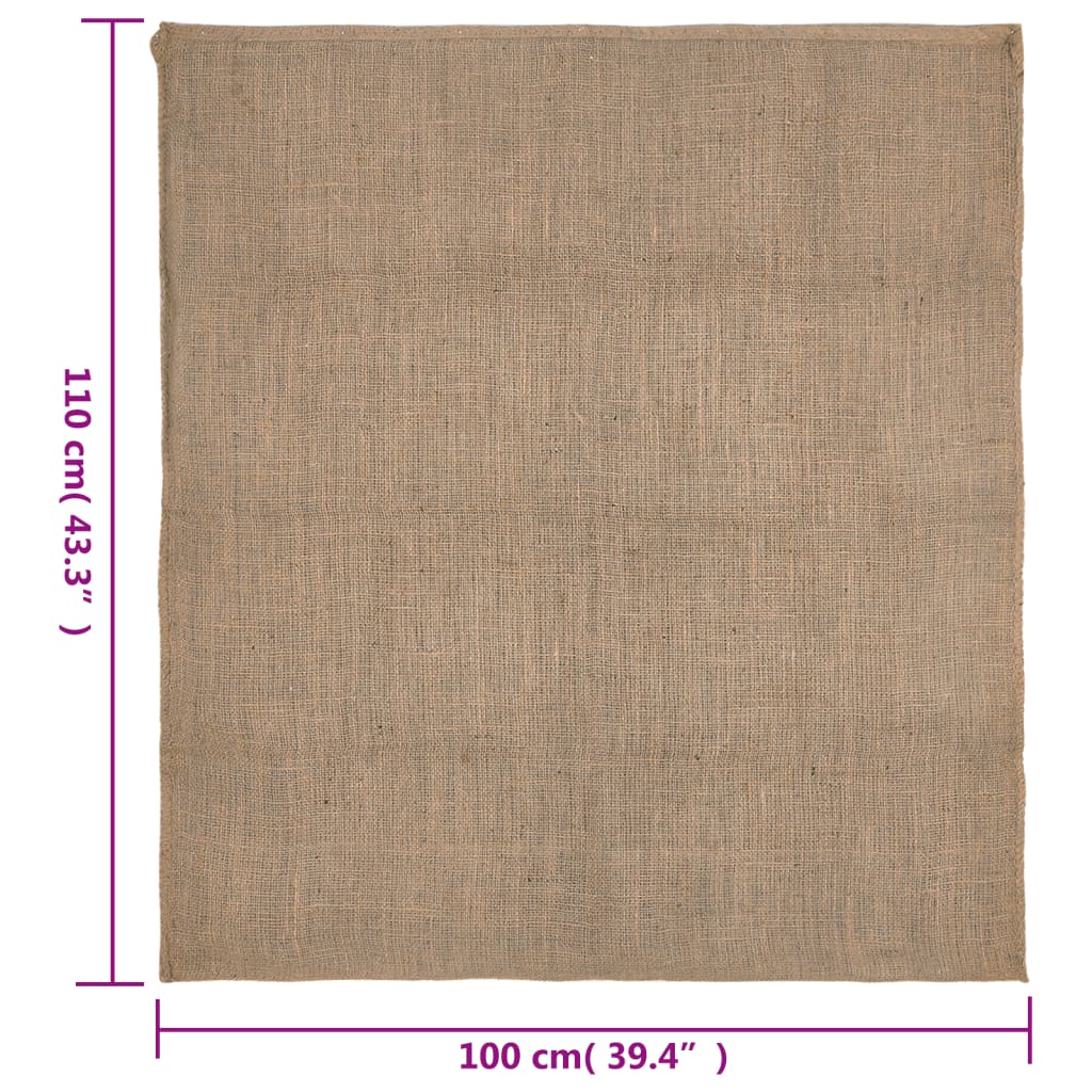 30 db jutazsák 100 x 110 cm 100% juta 220 g/m2