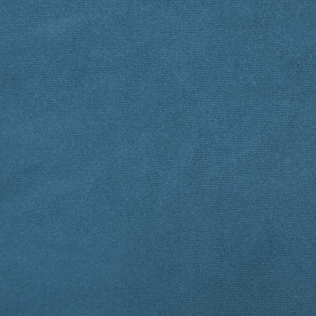 kék bársony ágykeret matrac nélkül Hanko 80 x 200 cm