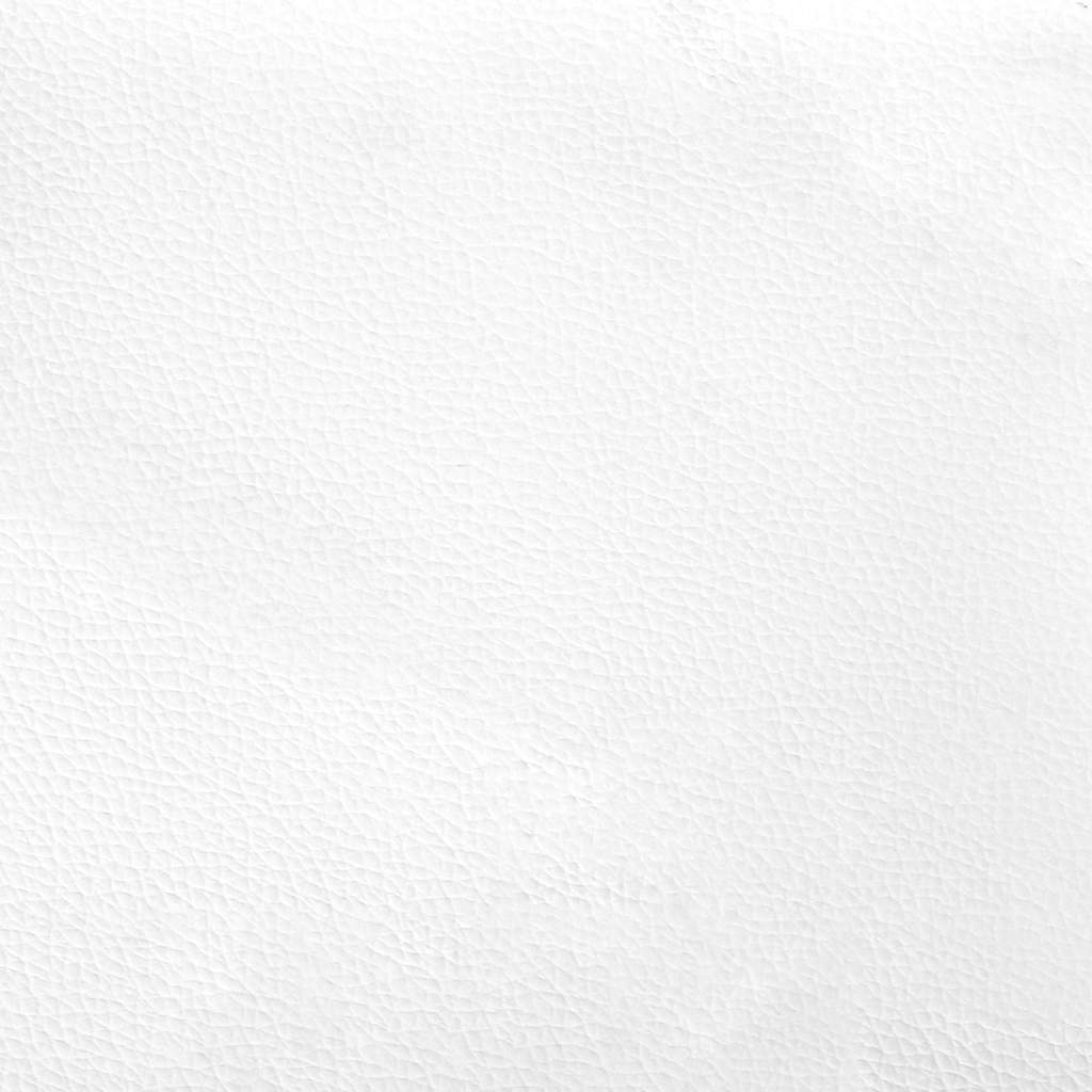 fehér műbőr ágykeret matrac nélkül Hvar 80 x 200 cm