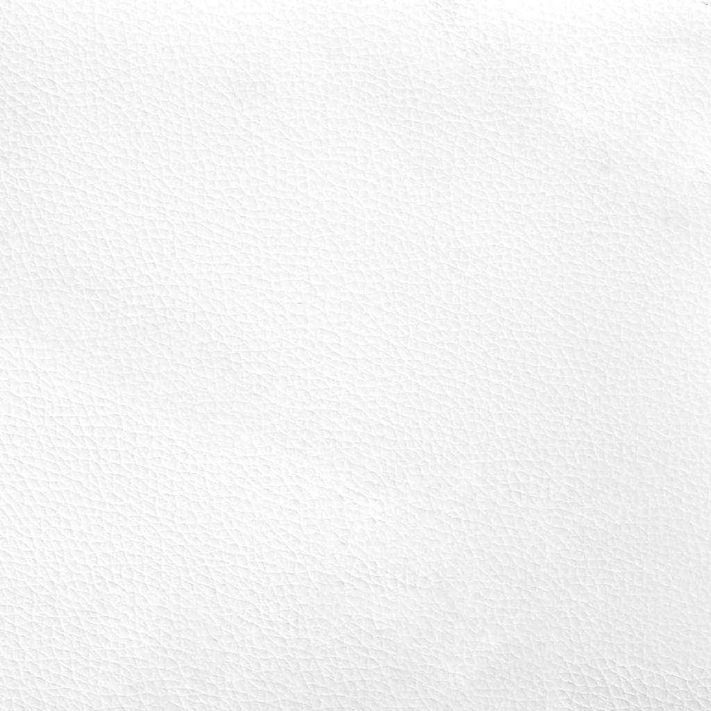fehér és fekete műbőr ágykeret matrac nélkül Hvar 100x200 cm