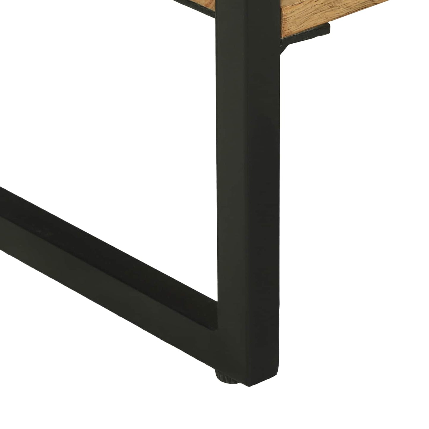 Konzolasztal fiókkal Barna 90 x 35 x 80 cm Tömör Akácfa