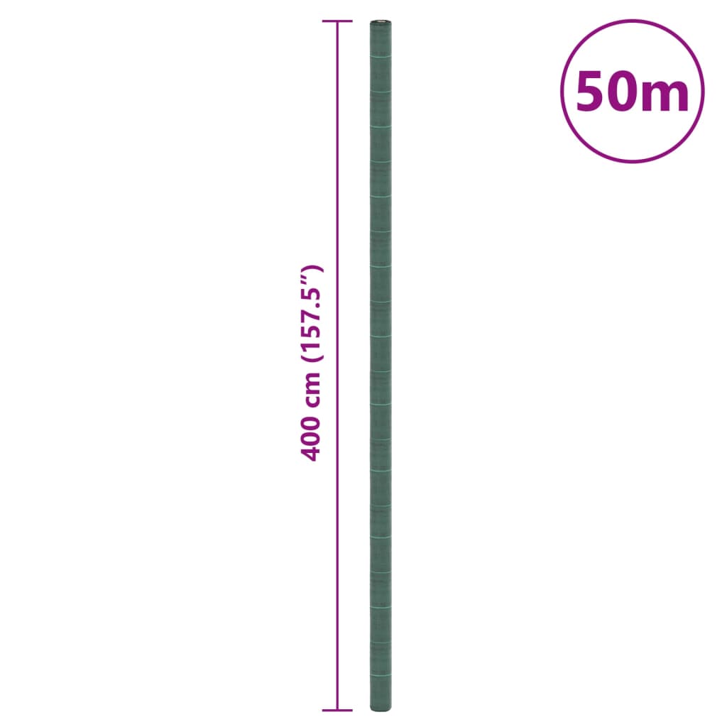 zöld PP talajtakaró membrán 4x50 m