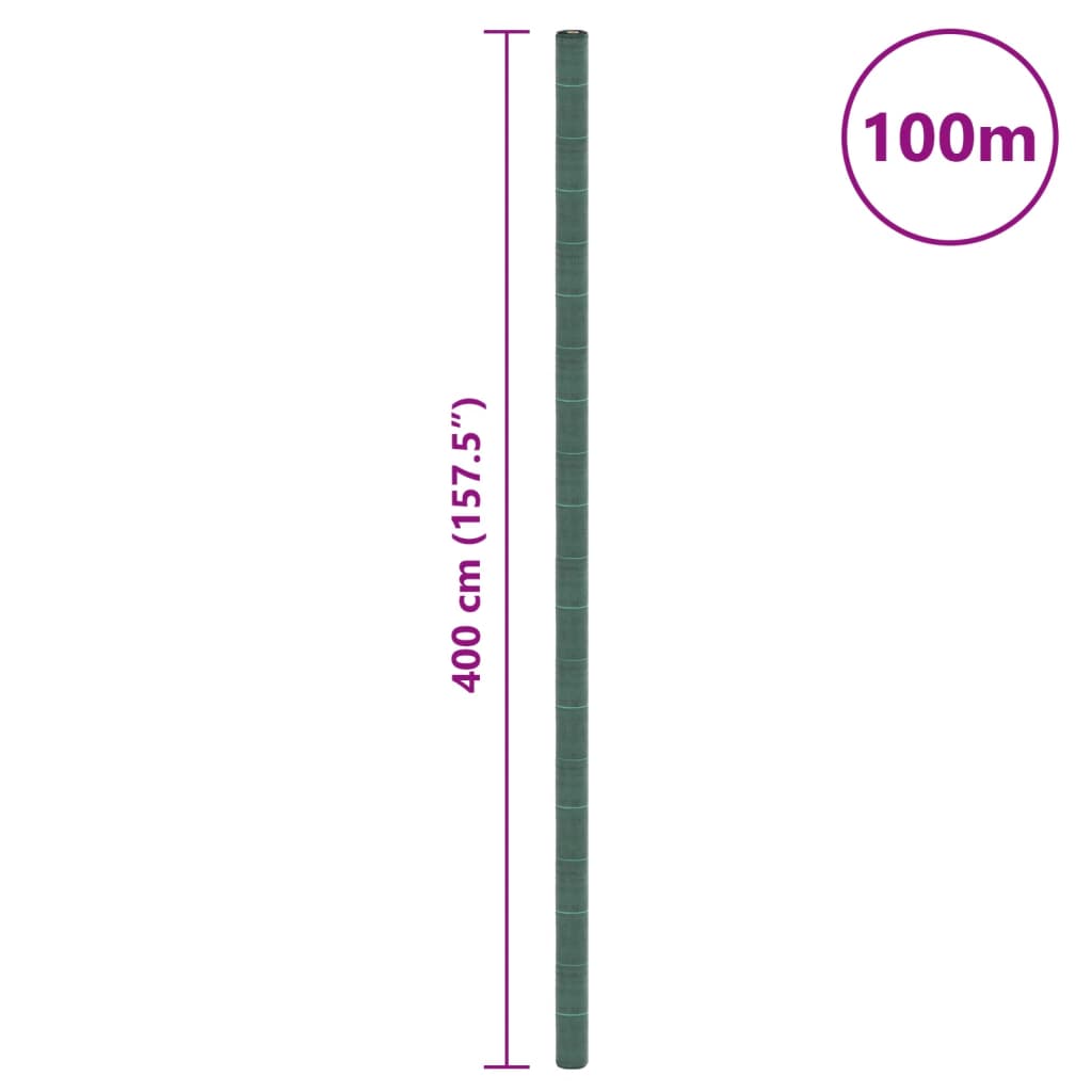 zöld PP talajtakaró membrán 4x100 m