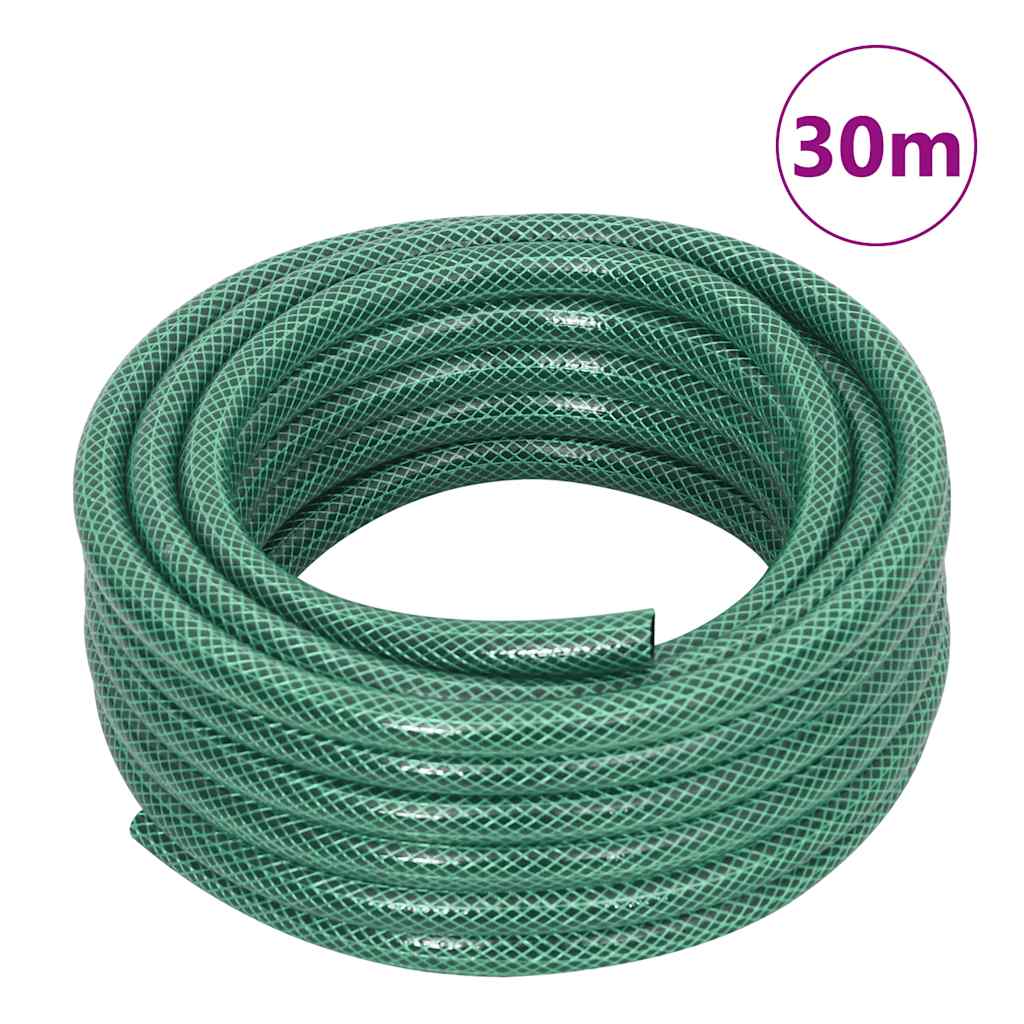 zöld tömlőkocsi PVC tömlőszerelvény szettel 0,5" 30 m