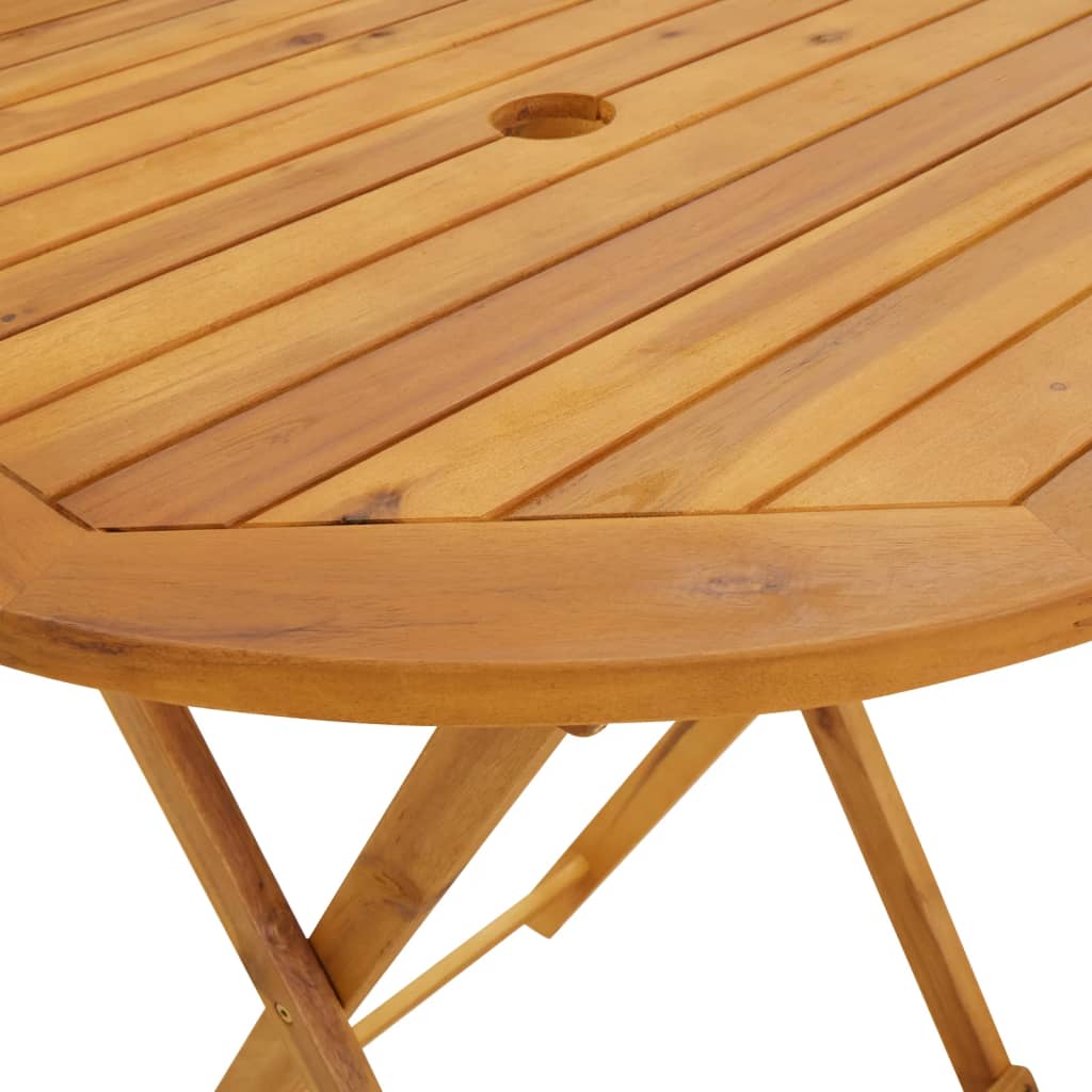 3 részes szürke polyrattan és tömör fa bisztrószett