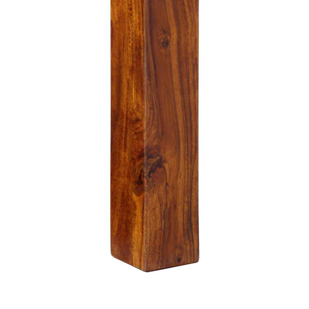 Íróasztal Barna 100 x 50 x 75 cm Tömör Akácfa és Műanyag Fa