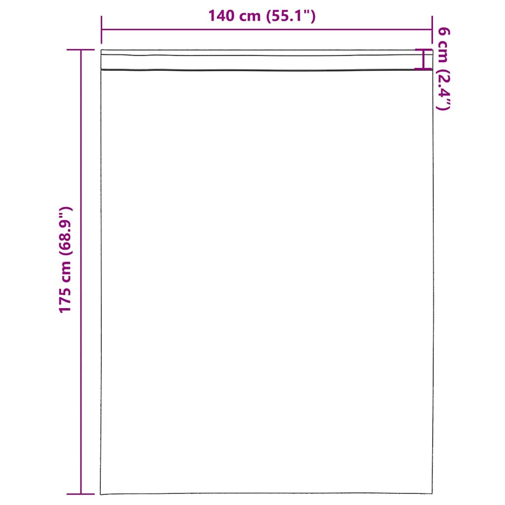 2 db almazöld fátyolfüggönyök rúd zsebekkel 140x260 cm